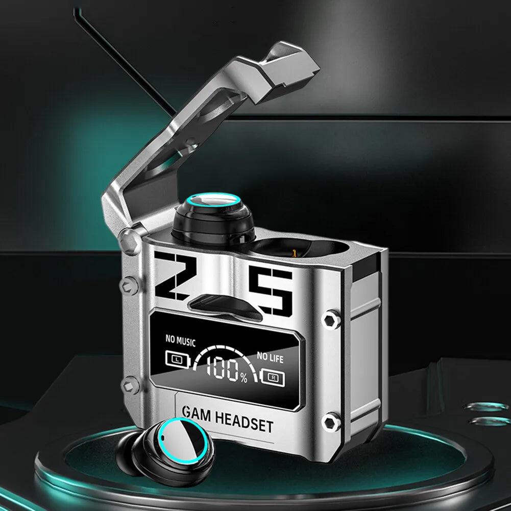 M25 Gaming Wireless Earbuds, TWS Wireless Headphones Earphones, Bluetooth Touch Control Noise Reduction Stereo Earbuds, Stereo Sports Waterproof Earbuds With MIC M25 Gaming Wireless Earbuds, TWS Wireless Headphones Earphones, Bluetooth Touch Control Noise Reduction Stereo Earbuds, Stereo Sports Waterproof Earbuds With MIC